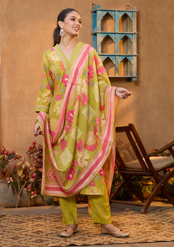 Office Wear Straight Salwar